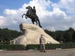 Bronzov jezdec na nmst Dkabrist, Petrohrad